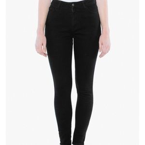 AA black pencil jean NWT